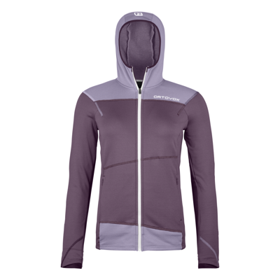 Fleece Light Hoody - Polar z wełny Merino® damski