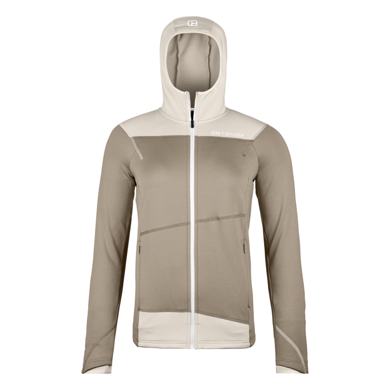 Fleece Light Hoody - Merino Fleecetakki - Naiset