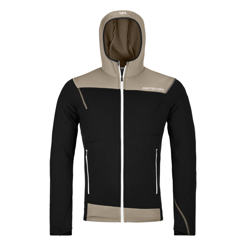 Fleece Light Hoody - Fleece de lã merino homem