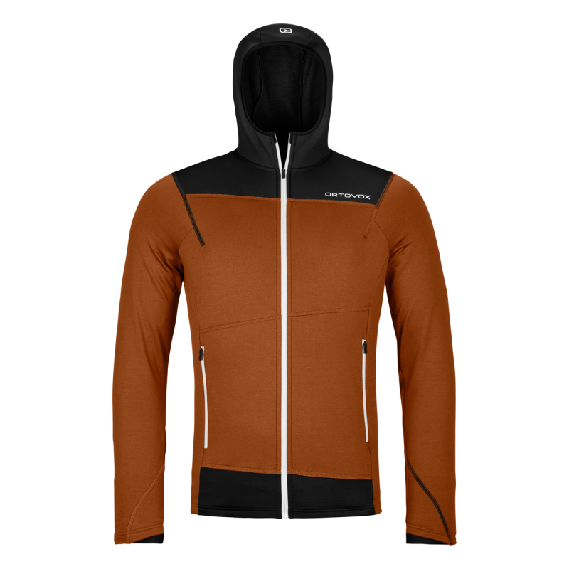Fleece Light Hoody - Forro polar de lana merina - Hombre
