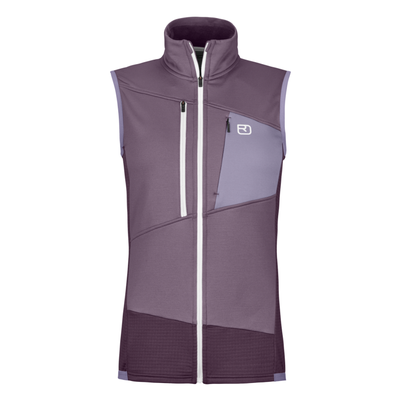 Fleece Grid Vest - Hihaton takki - Naiset