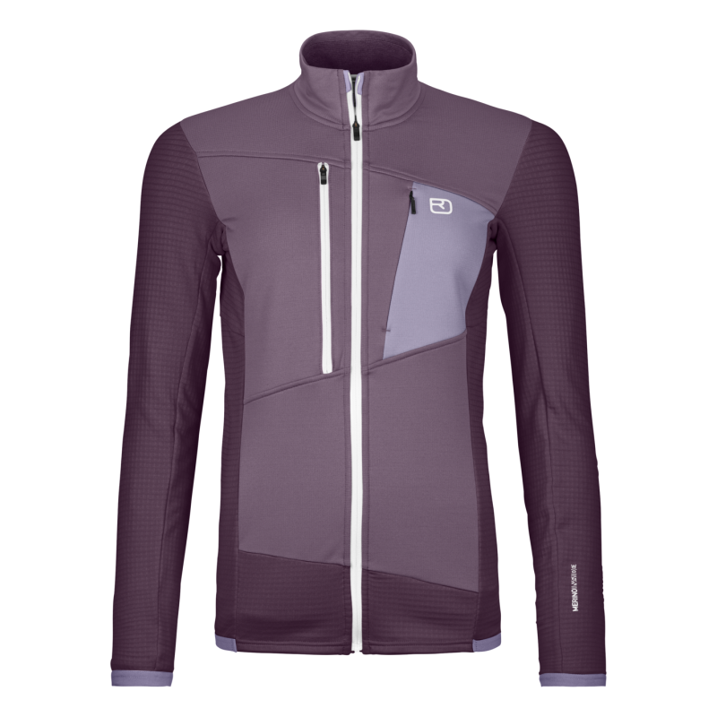 Ortovox Fleece Grid Jacket - Merino Fleece jacket - Women's | Hardloop