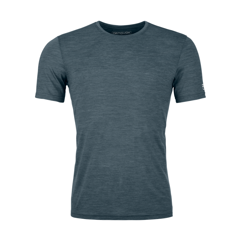 120 Cool Tec Clean TS - Camiseta de lã merino homem