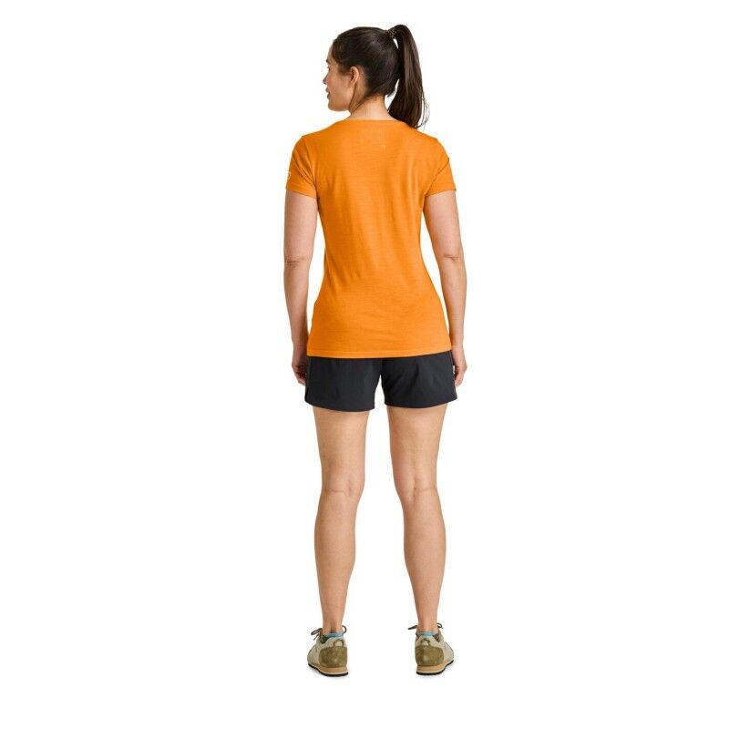 Ortovox 150 Cool Vintage Badge TS - T-shirt en laine mérinos femme | Hardloop
