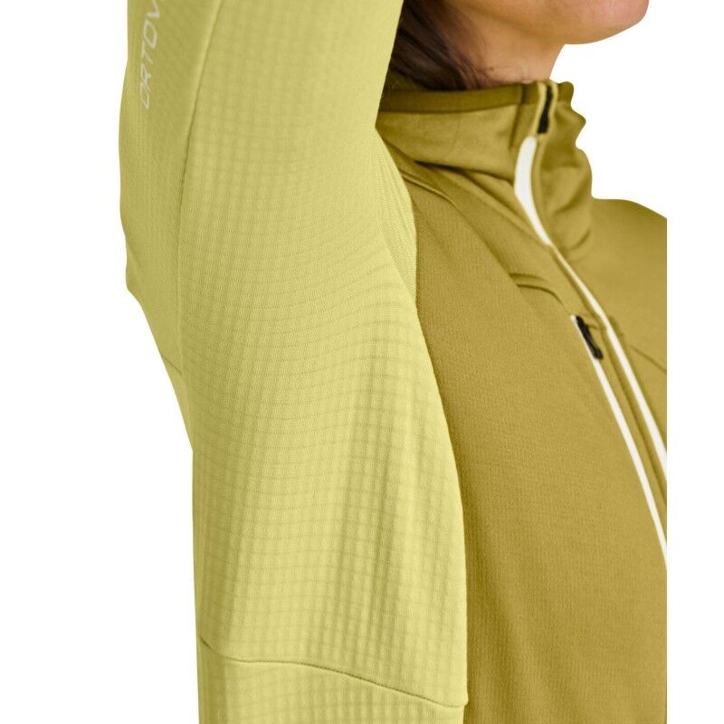 Ortovox Fleece Grid Hoody - Dámská fleesová mikina | Hardloop