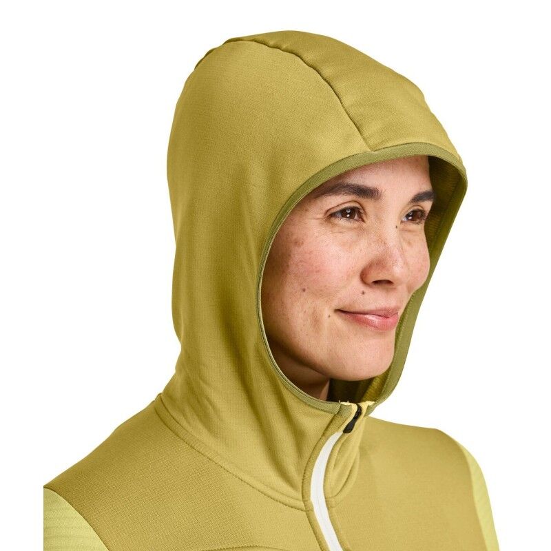 Ortovox Fleece Grid Hoody - Dámská fleesová mikina | Hardloop