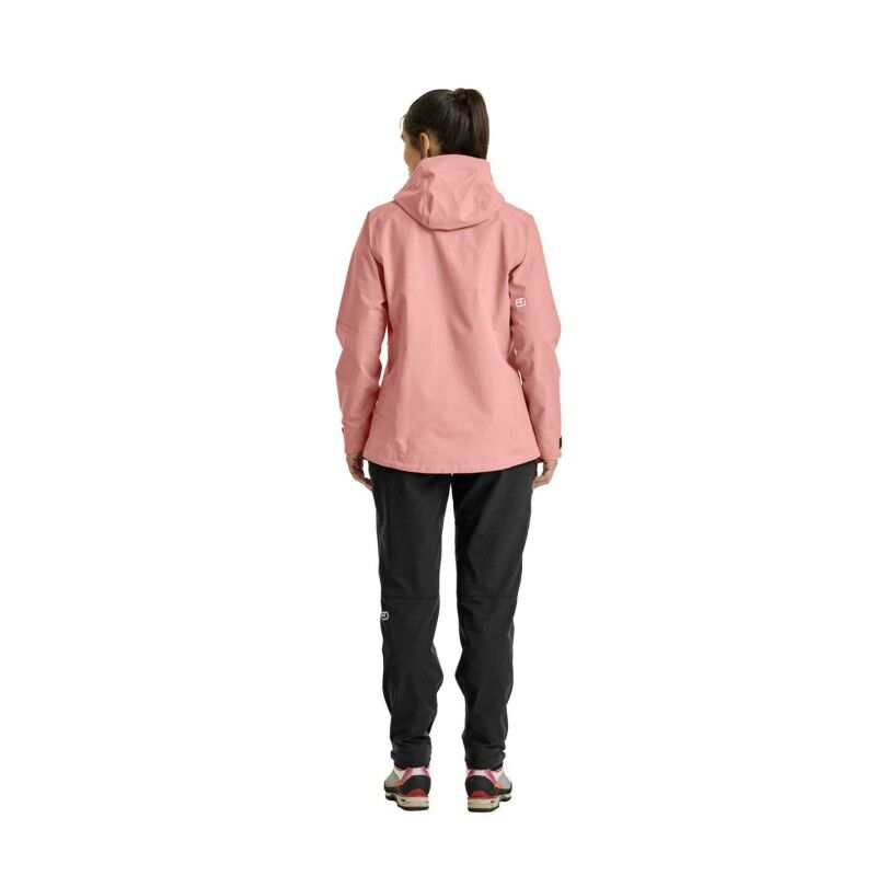 Ortovox Seceda 3L Jacket - Casaco impermeável mulher | Hardloop