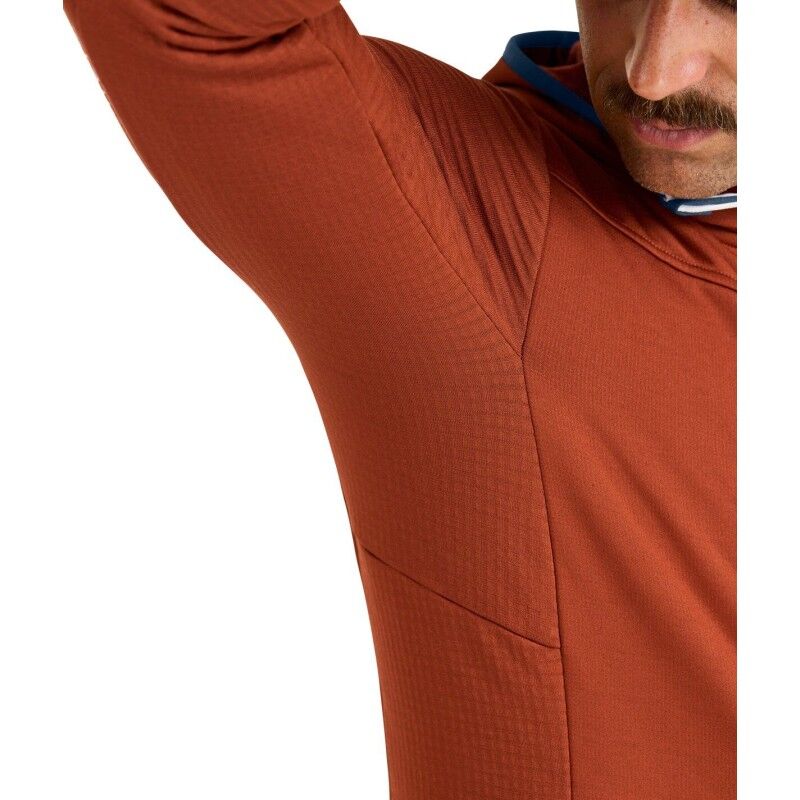 Ortovox Fleece Grid Hoody - Merino Fleecejacke - Herren | Hardloop