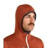 Ortovox Fleece Grid Hoody - Fleece de lã merino homem | Hardloop