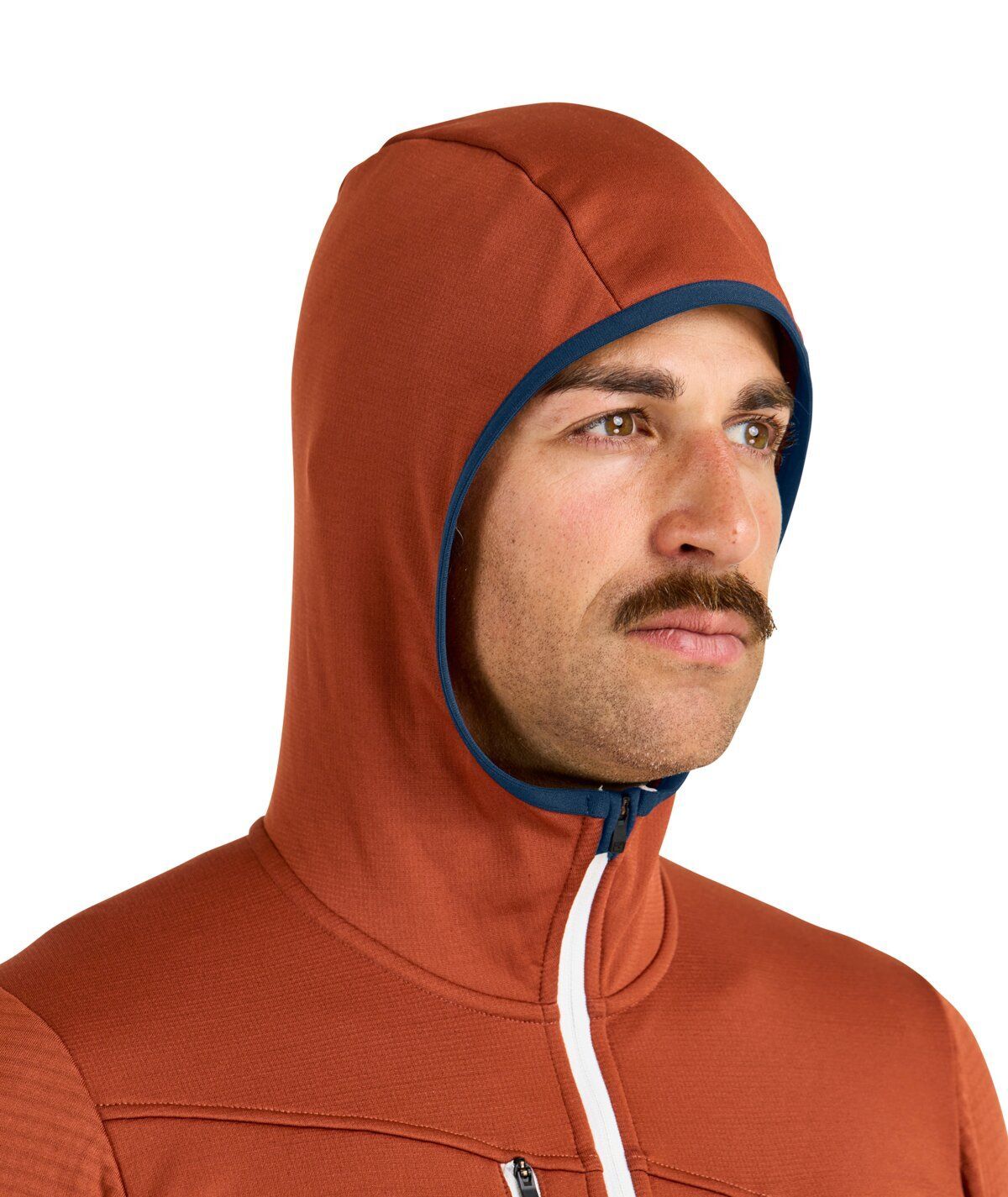 Ortovox Fleece Grid Hoody - Merino Fleecejacke - Herren | Hardloop