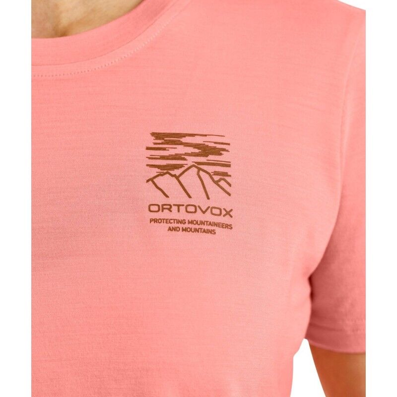 Ortovox 150 Cool Mountain Mission TS - Camiseta de lã merino mulher | Hardloop