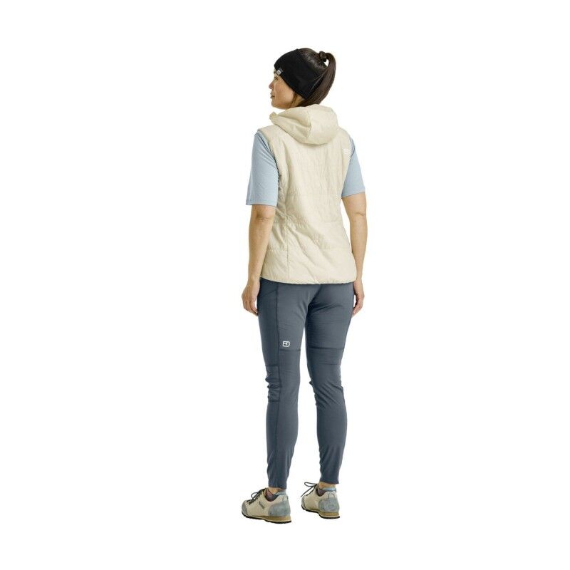 Ortovox Swisswool Piz Duan Vest - Ärmlös dunjacka i merinoull - Dam | Hardloop