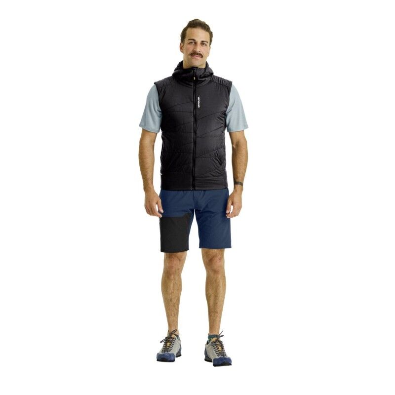 Ortovox Swisswool Piz Duan Vest - Hihaton merinovillainen untuvatakki - Miehet | Hardloop