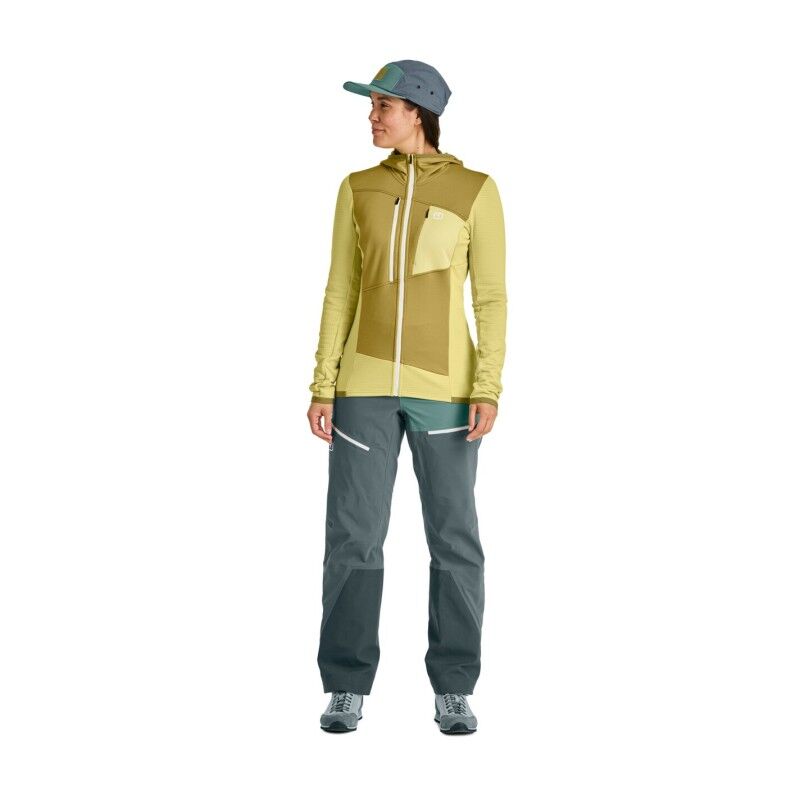 Ortovox Fleece Grid Hoody - Dámská fleesová mikina | Hardloop