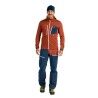 Ortovox Fleece Grid Jacket - Merino Fleecejacka - Herr | Hardloop