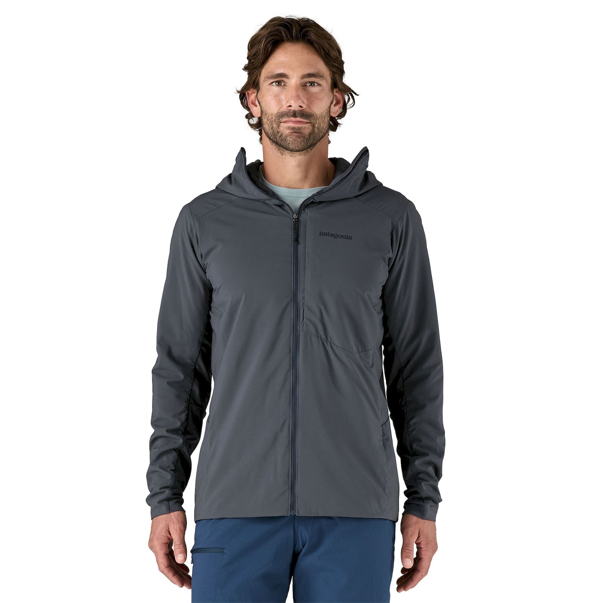 Patagonia Men's Nano-Air Ultralight Full-Zip Hoody - Kurtka softshell meska | Hardloop
