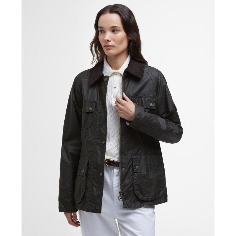 Barbour Arlo Utility Wax Jacket - Talvitakki - Naiset | Hardloop