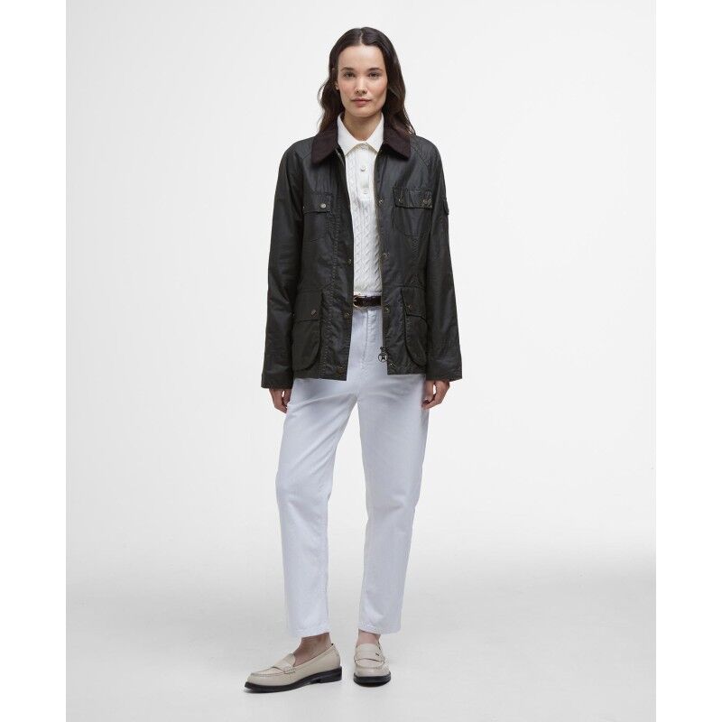 Barbour Arlo Utility Wax Jacket - Casaco de inverno mulher | Hardloop