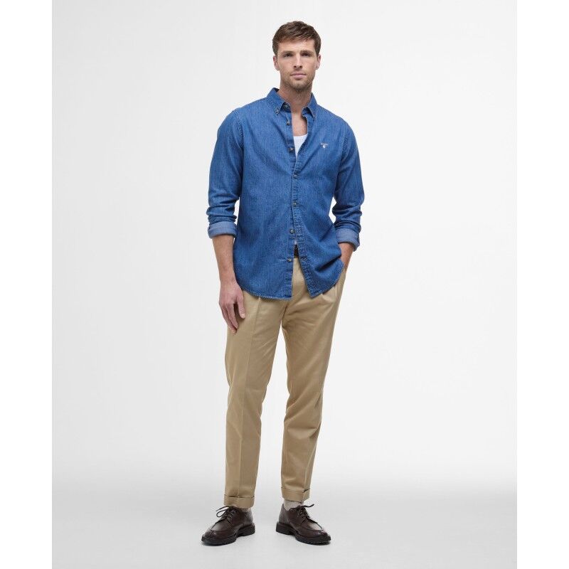 Barbour Chambray Crest Tailored Fit - Polo shirt - Men's | Hardloop