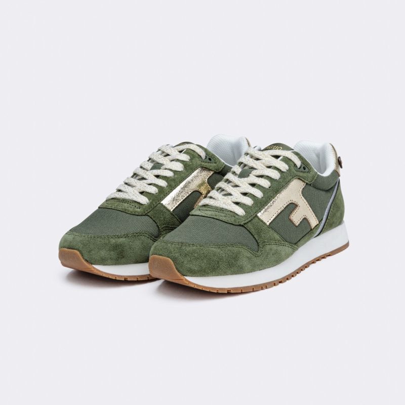 Faguo Elm Syn Woven Suede - Chaussures lifestyle femme | Hardloop
