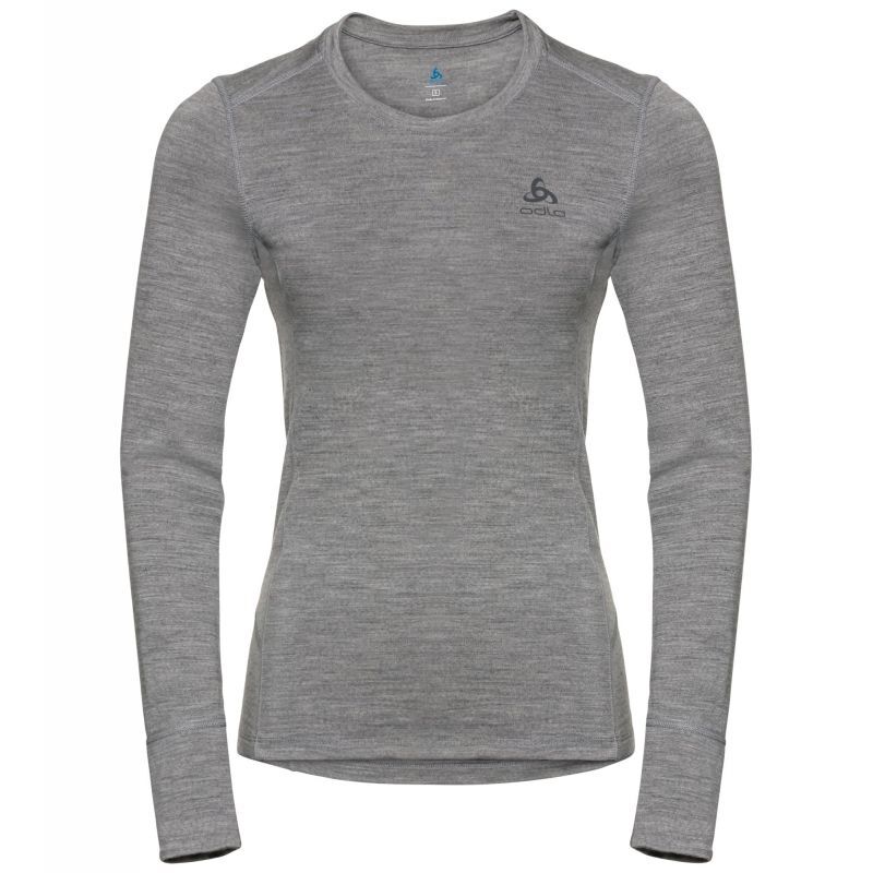 Odlo Natural 100% Merino Warm pas cher - Maillot manches longues femme | Hardloop