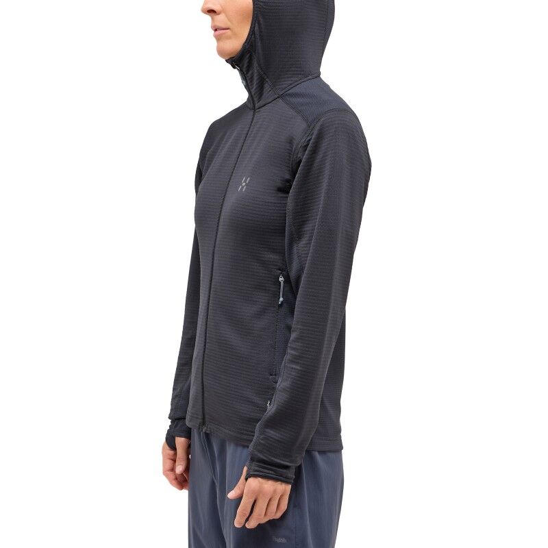 Haglöfs L.I.M Mid Multi II Hood - Bluza polarowa damska | Hardloop