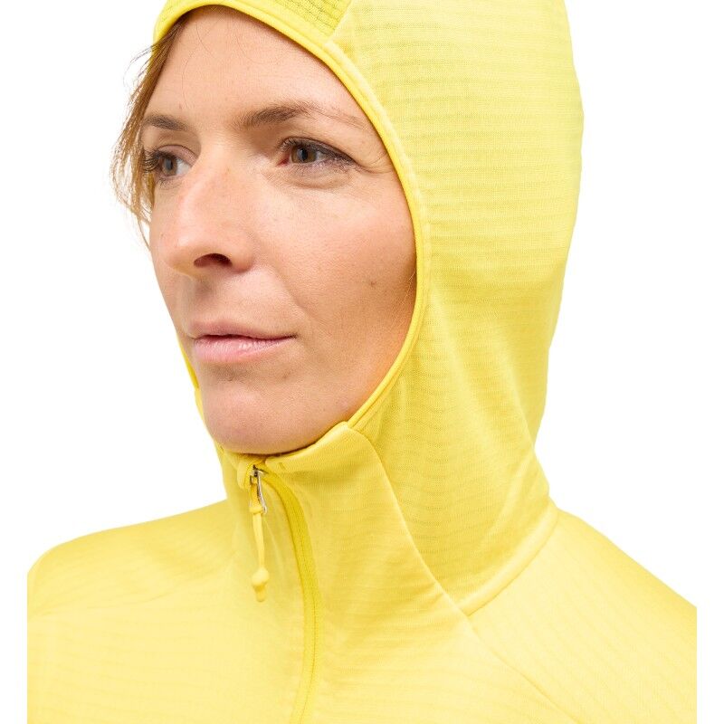 Haglöfs L.I.M Mid Fast II Hood - Fleecetröjor - Dam | Hardloop