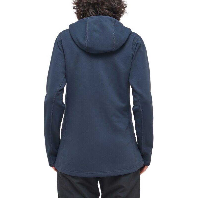 Haglöfs Rosson Mid Hood - Fleecejakke - Damer | Hardloop