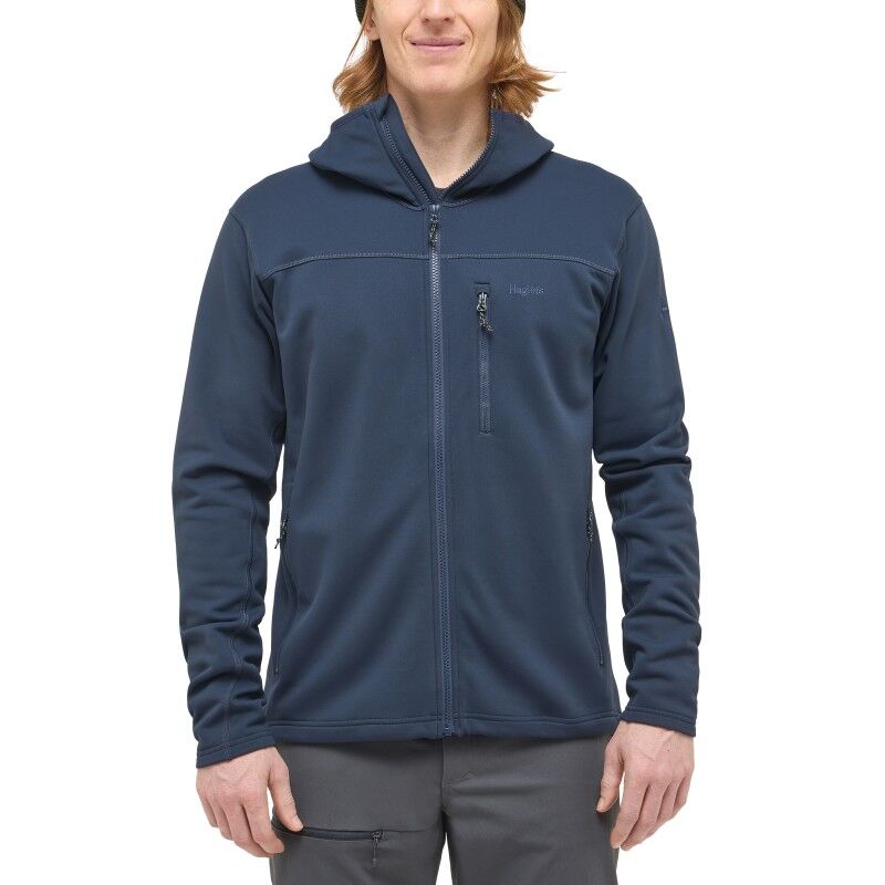Haglöfs Rosson Mid Hood - Pánská fleesová mikina | Hardloop