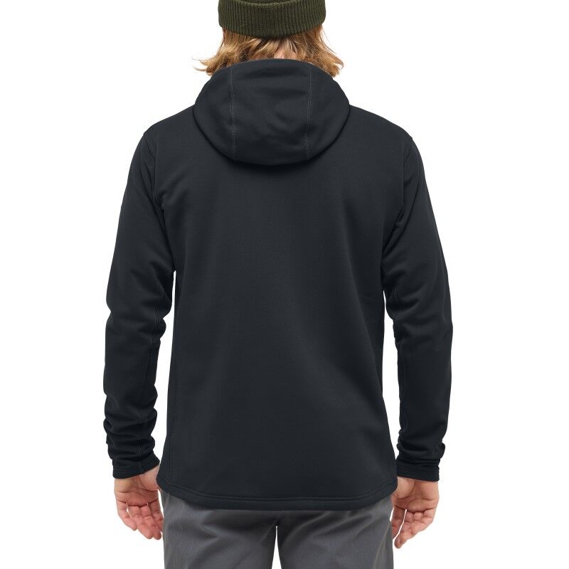 Haglöfs Rosson Mid Hood - Fleecetakki - Miehet | Hardloop