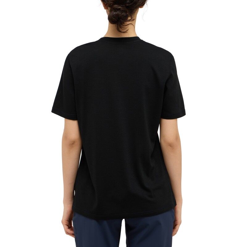 Haglöfs Kaise Wool Tee - T-shirt en laine mérinos femme | Hardloop
