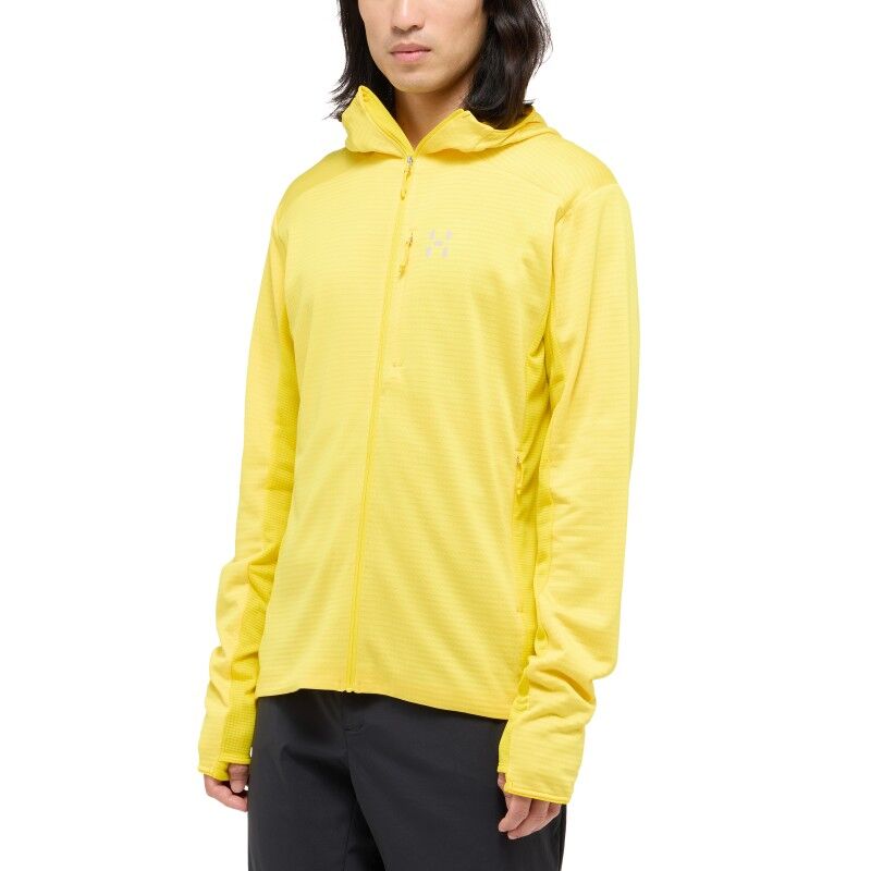 Haglöfs L.I.M Mid Fast II Hood - Fleecejakke - Herrer | Hardloop