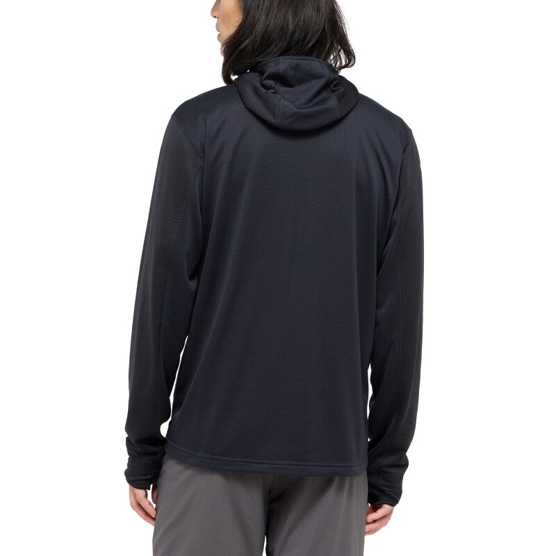 Haglöfs L.I.M Mid Multi II Hood - Fleecejakke - Herrer | Hardloop