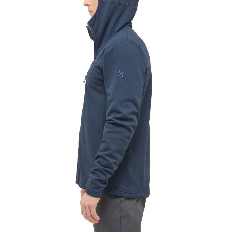 Haglöfs Rosson Mid Hood - Pánská fleesová mikina | Hardloop
