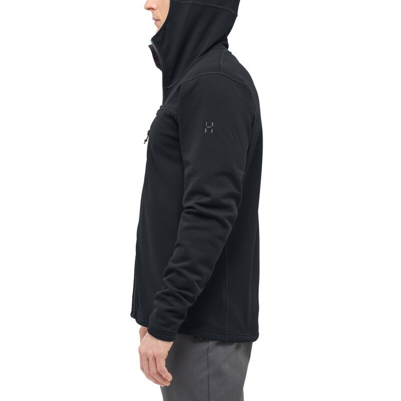 Haglöfs Rosson Mid Hood - Fleecetakki - Miehet | Hardloop