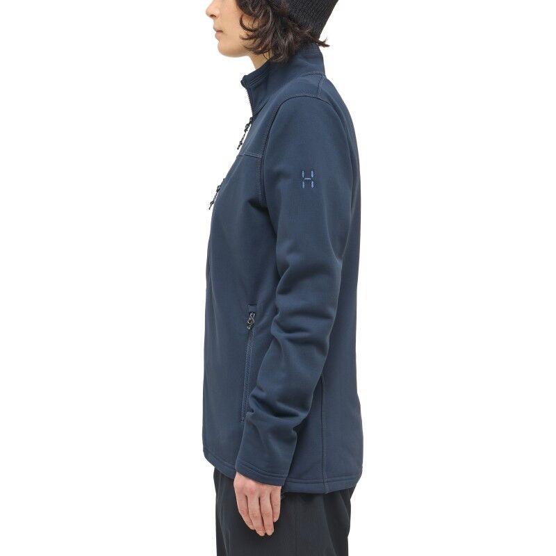 Haglöfs Rosson Mid Jacket - Fleecetröjor - Dam | Hardloop