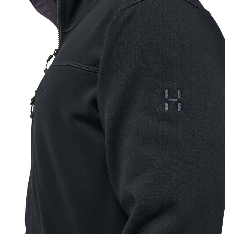 Haglöfs Rosson Mid Hood - Fleecetakki - Miehet | Hardloop