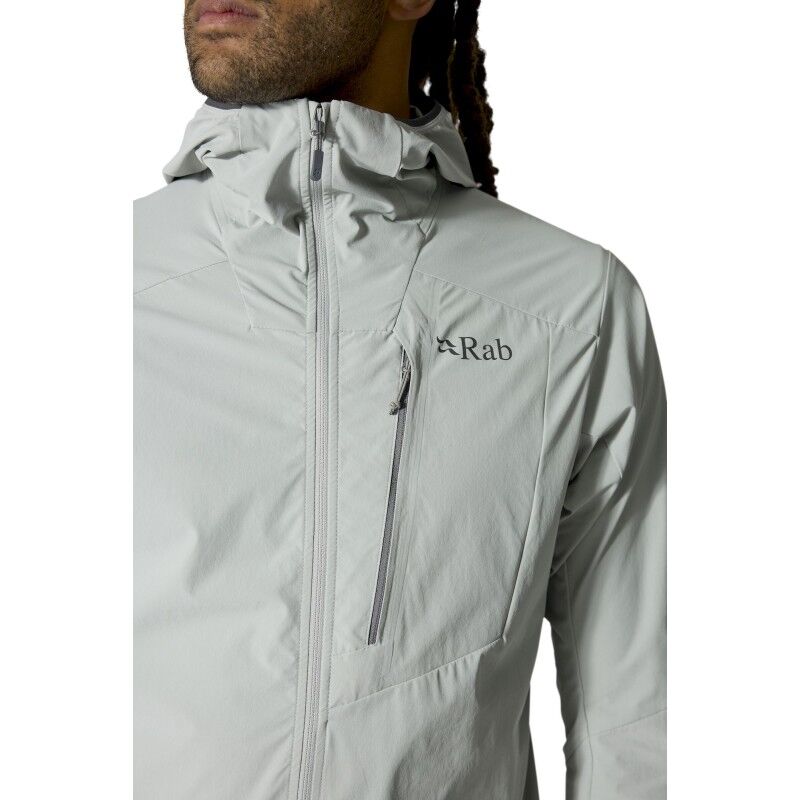Rab Borealis Alpine Hoody - Softshelltakki - Miehet | Hardloop