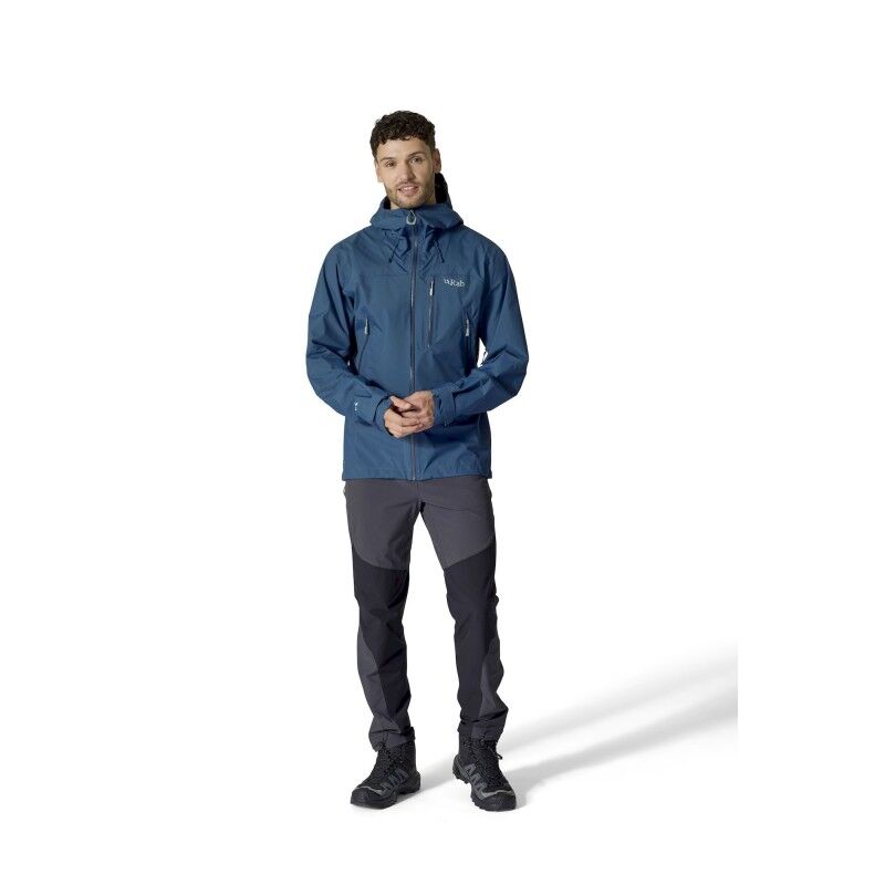 Rab Downpour Mountain Jacket - Casaco impermeável homem | Hardloop