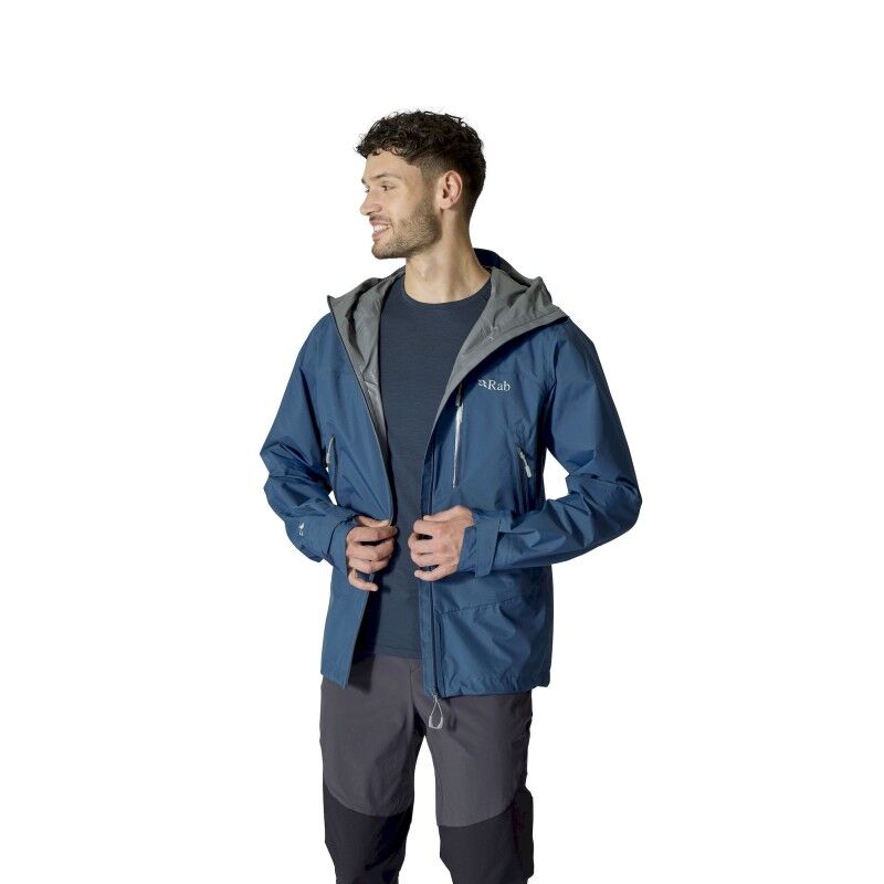 Rab Downpour Mountain Jacket - Casaco impermeável homem | Hardloop