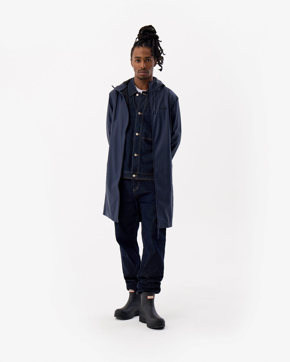 Hunter Boots Andrea Rain Coat - Parka | Hardloop