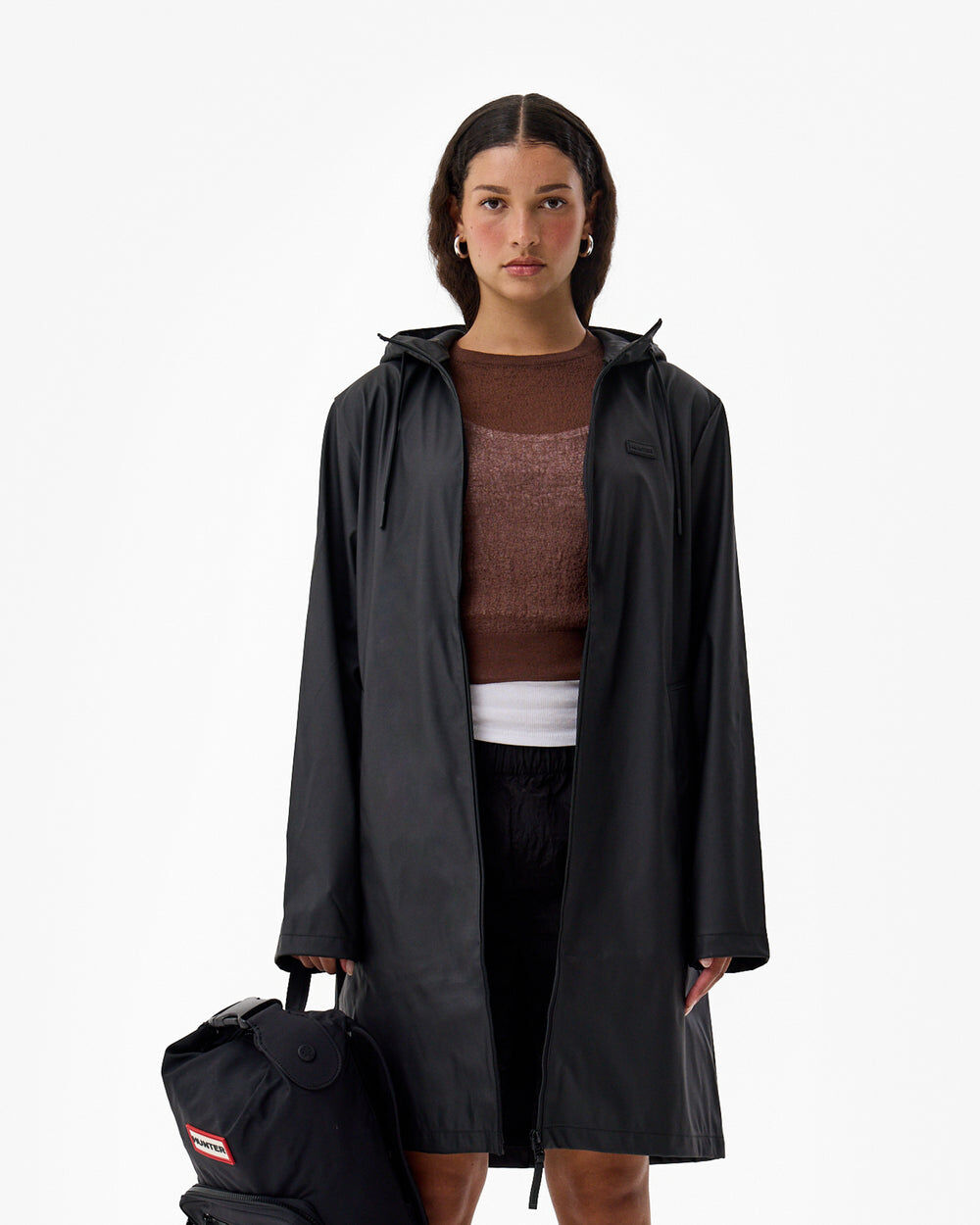 Hunter Boots Andrea Rain Coat - Parka | Hardloop