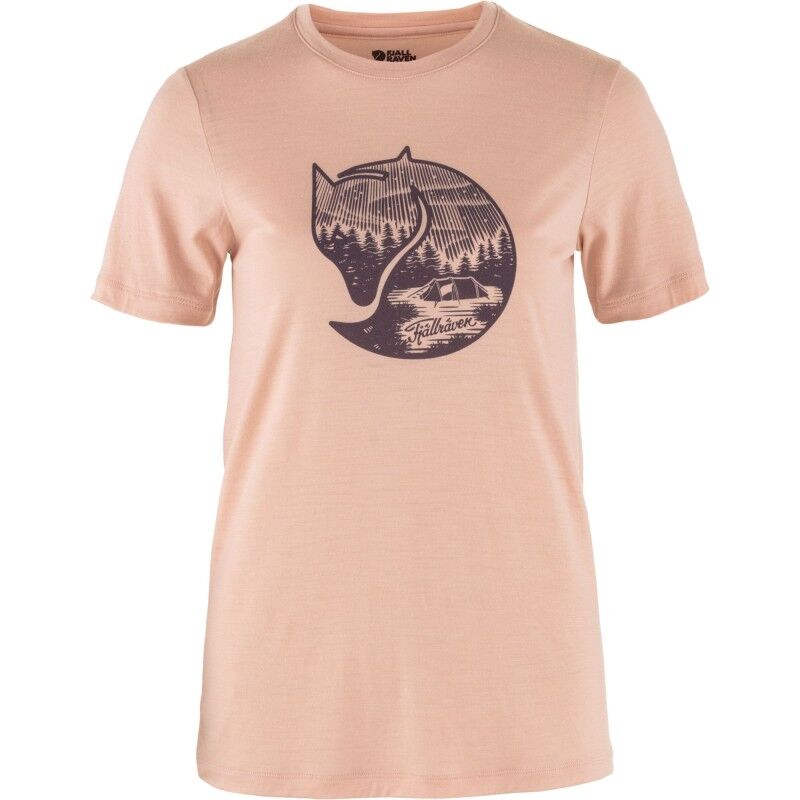 Fjällräven Abiskoool Fox SS - T-shirt damski | Hardloop