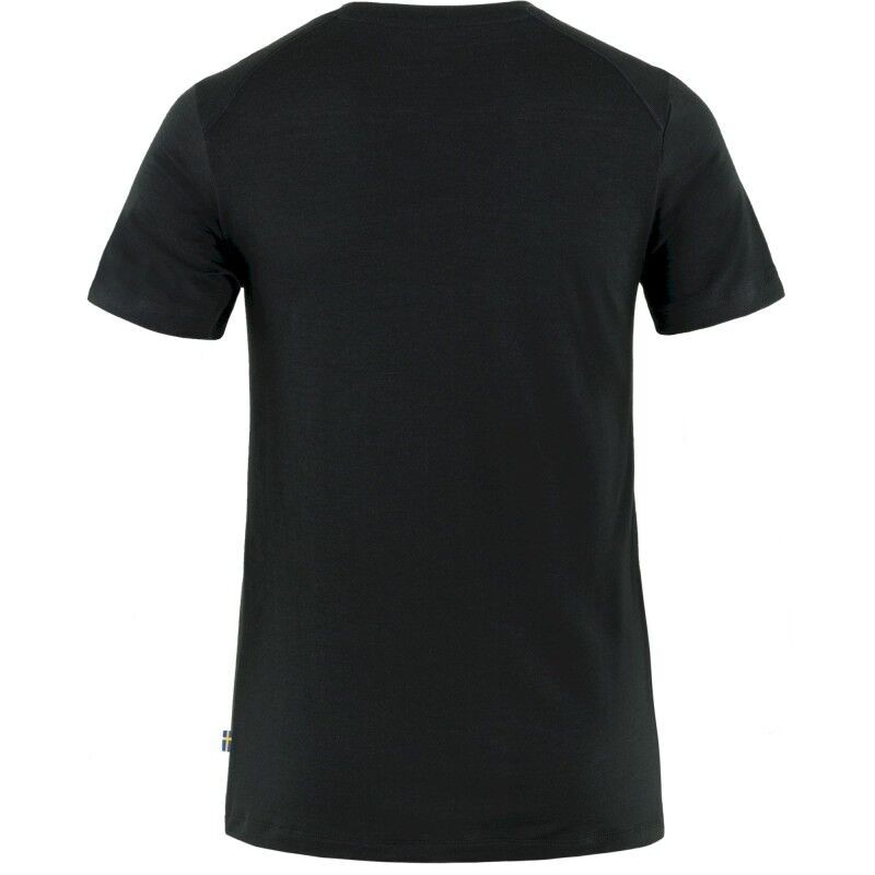 Fjällräven Abisko Wool Fox SS - T-shirt - Donna