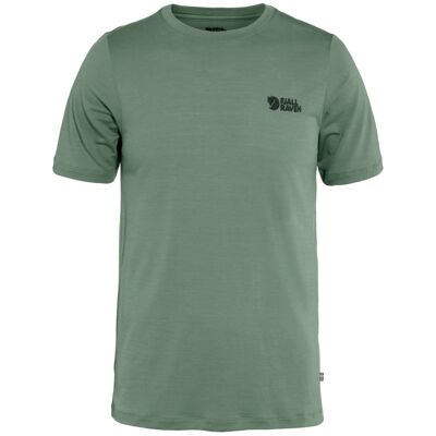 Abisko Wool Logo SS - Merinoshirt - Herren