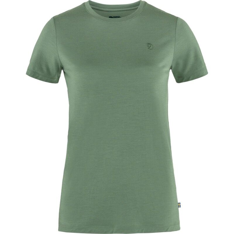 Abisko Wool SS - Camiseta de lã merino mulher
