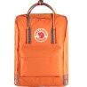 Burnt Orange / Rainbow Pattern