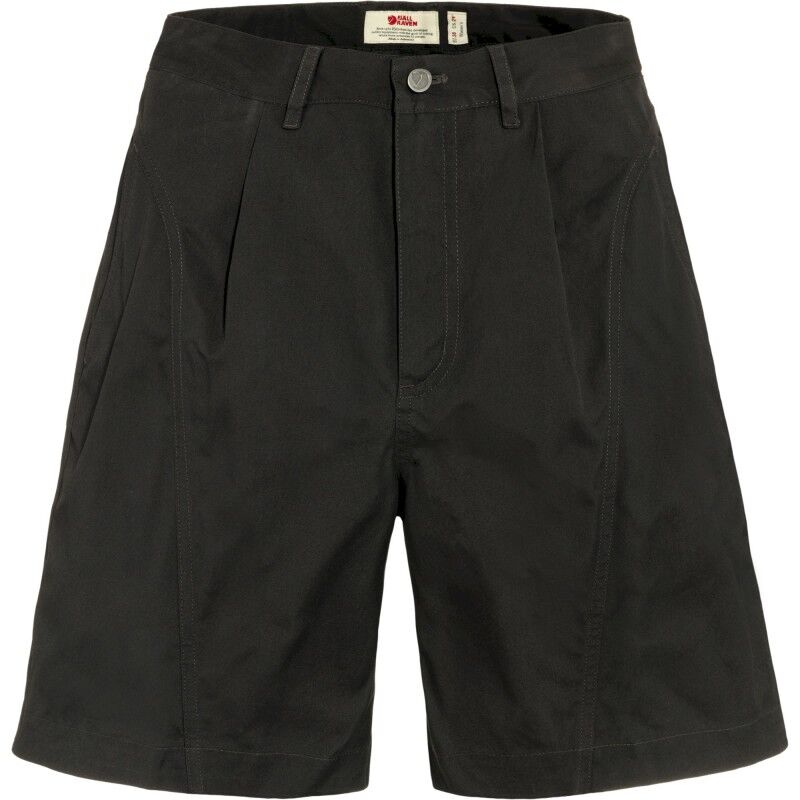 Fjällräven High Coast Lite Shorts W Pantalon Femme, Vert (Patine verte), 42