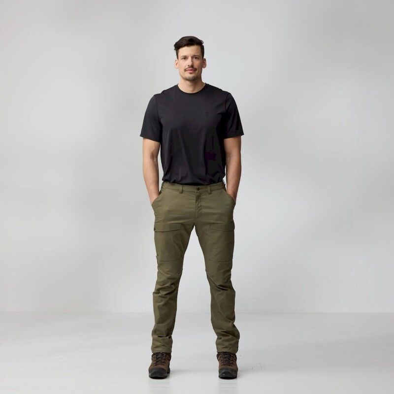 Fjällräven Abisko Hybrid Trail Trousers - Wanderhose - Herren | Hardloop