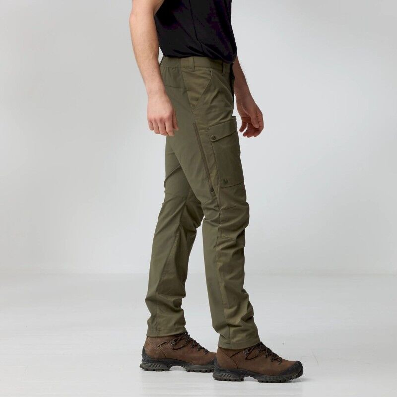 Fjällräven Abisko Hybrid Trail Trousers - Pantalon randonnée homme | Hardloop